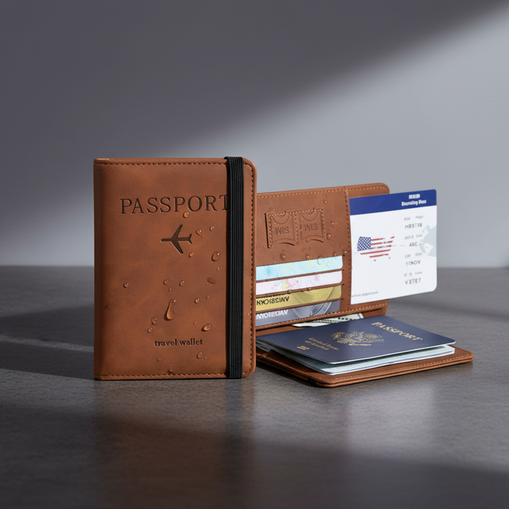 Passport Holder for Travel Essentials  Passport Wallet Cover Case for Travel  Accessories,Passport Book Holders for Women/Men