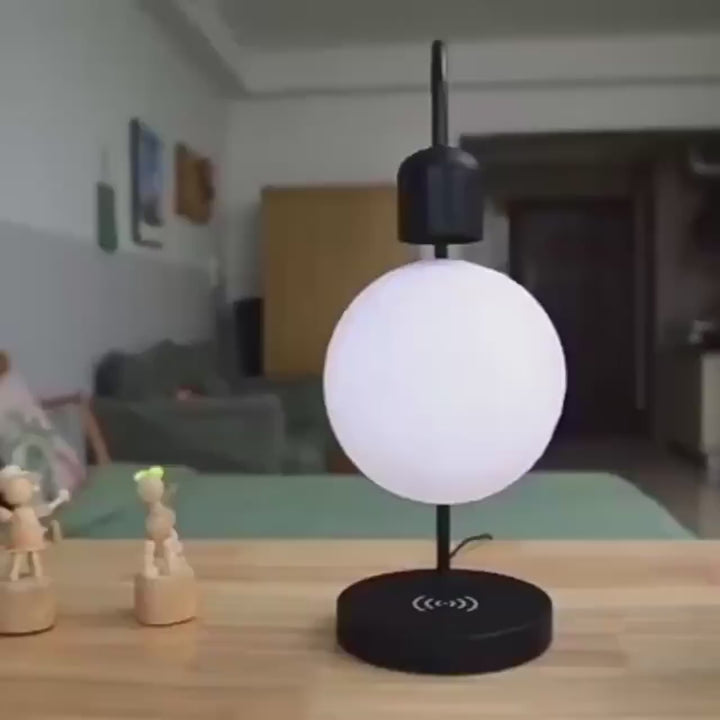 Creative Magnetic Levitation Moon Lamp